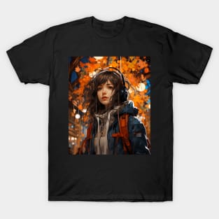 Anime Girl Japanese Aesthetic anime Otaku T-Shirt